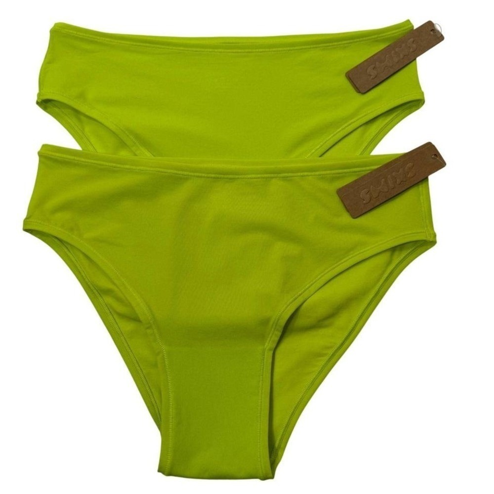 SKIMS Fits Everybody Cheeky Brief Lot of 2 Lime Small